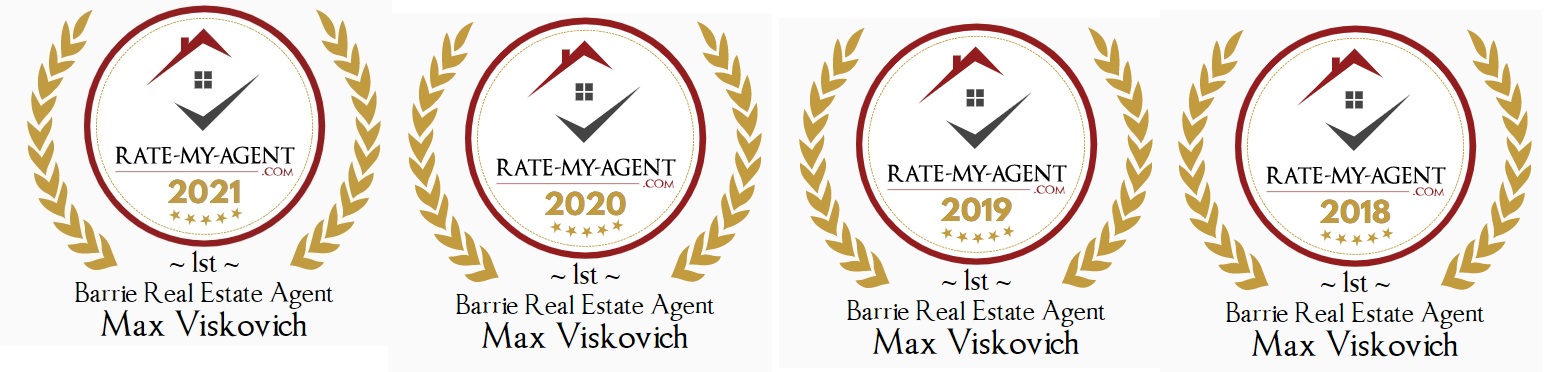 #1 Rated Realtor 4 years in a row!